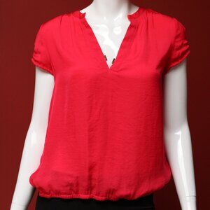 Zara Basic Red Blouse
